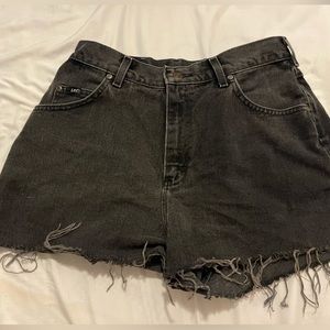 vintage lee jean shorts